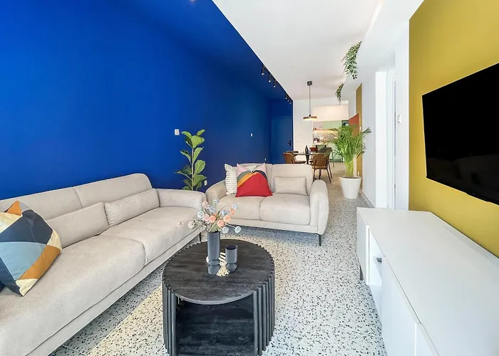 Terrazzo Style 2 Bedroom 2bathroom Apartament Larnaca
